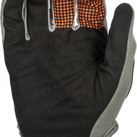 FLY RACING Youth F 16 Gloves Grey/Orange Yxs