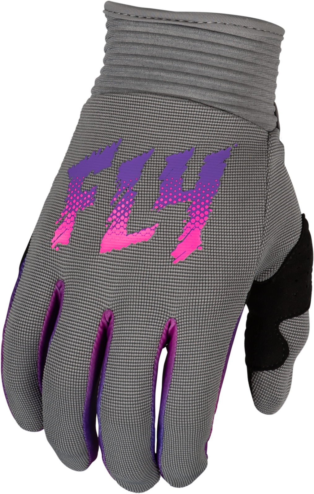 Fly Racing Youth F-16 Gloves True Blue/white Yxs - Grey/Pink/Purple / Large - Watercraft Collection