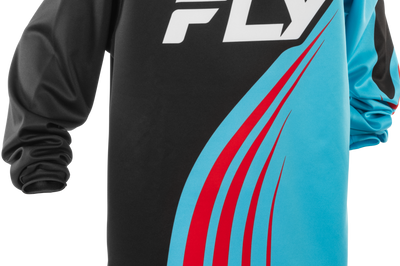 Fly Racing Youth F-16 Jersey Yellow/white/black Yxl