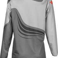 Fly Racing Youth F-16 Jersey Yellow/white/black Yxl - Grey/Orange / Small