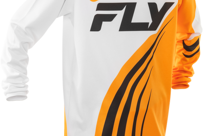 Fly Racing Youth F-16 Jersey Yellow/white/black Yxl - Yellow/White/Black / Large