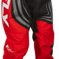 FLY RACING Youth F 16 Pants Ca/Ny Black/Red/White Sz 22