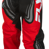 FLY RACING Youth F 16 Pants Ca/Ny Black/Red/White Sz 26