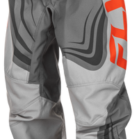 FLY RACING Youth F 16 Pants Ca/Ny Grey/Orange Sz 18