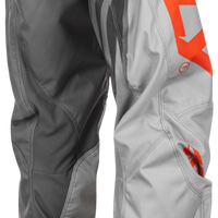 FLY RACING Youth F 16 Pants Ca/Ny Grey/Orange Sz 20