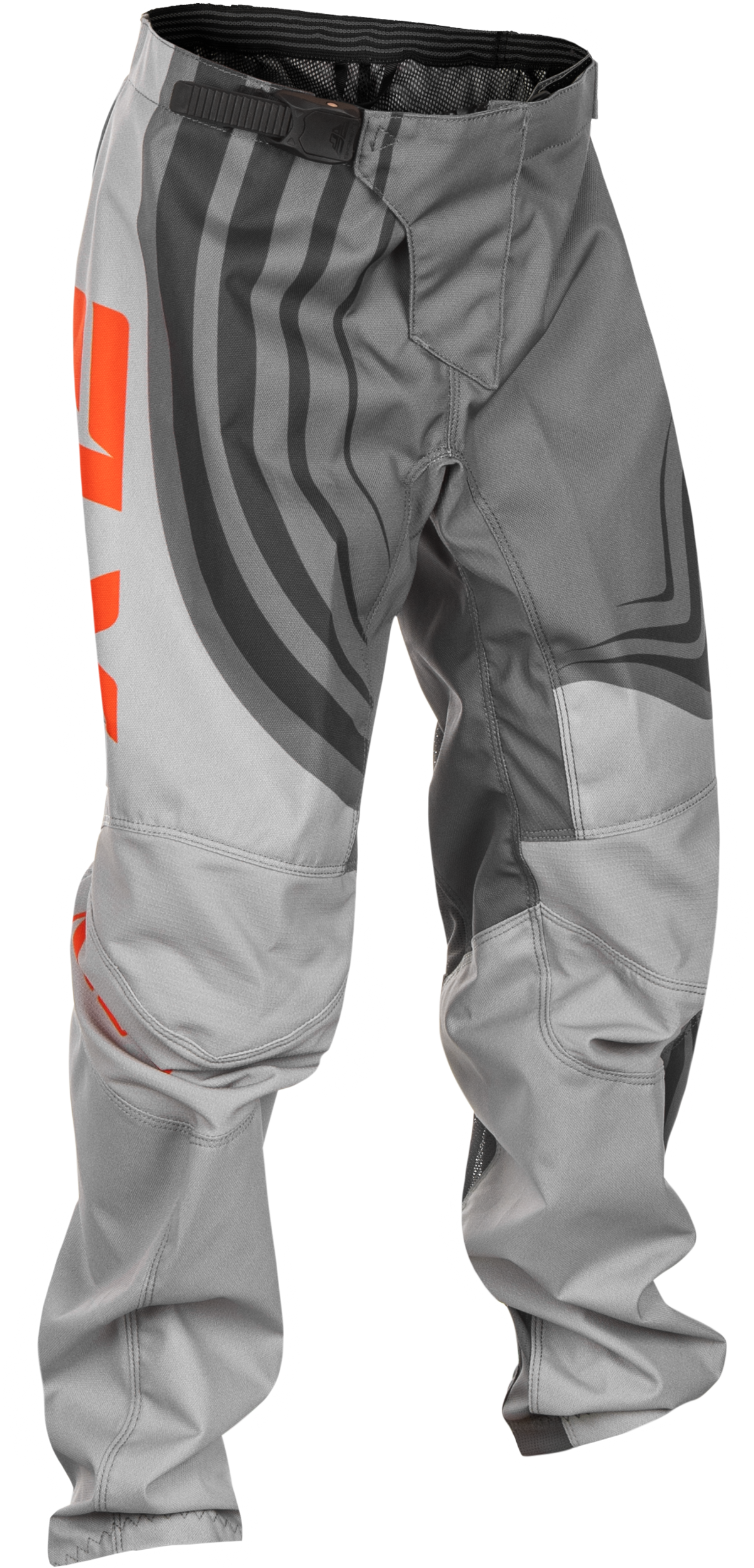 FLY RACING Youth F 16 Pants Ca/Ny Grey/Orange Sz 26