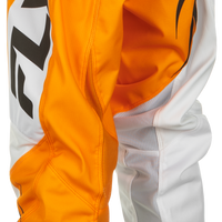 FLY RACING Youth F 16 Pants Ca/Ny Yellow/White/Black Sz 24