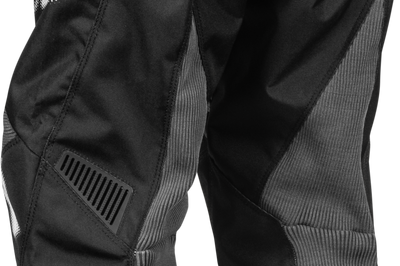 Fly Racing Youth F-16 Pants Grey/red Sz 26 - Black/White / US 22