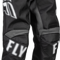 Fly Racing Youth F-16 Pants Grey/red Sz 26 - Black/White / US 22