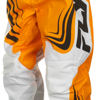 Fly Racing Youth F-16 Pants Yellow/white/black Sz 26 - Yellow/White/Black / US 18
