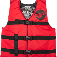 Fly Racing Youth Flotation Vest Grey/black - Neon Pink/Teal / Watercraft Collection