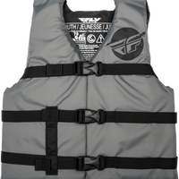 Fly Racing Youth Flotation Vest Grey/black - Neon Pink/Teal / Watercraft Collection