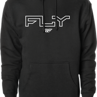 Fly Racing Youth Edge Hoodie Storm Blue Yl/yx - Cement / Small - Medium - Gear