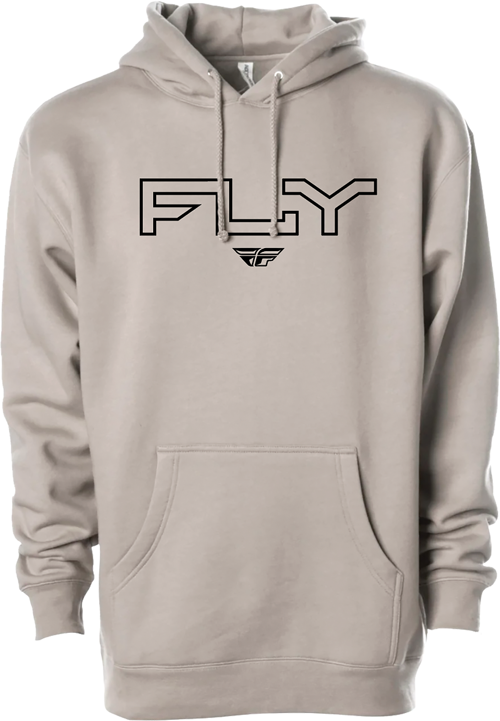 Fly Racing Youth Edge Hoodie Storm Blue Yl/yx - Cement / Small - Medium - Gear