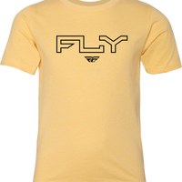 Fly Racing Youth Edge Tee Military Green Ys - Black / Large - Gear