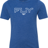 Fly Racing Youth Edge Tee Military Green Ys - Black / Large - Gear