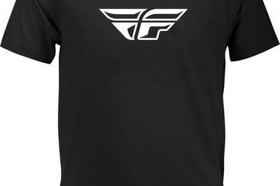 Fly Racing Youth F-wing Tee Red Ys - Black / Large - Gear