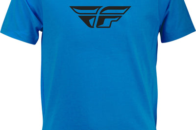 Fly Racing Youth F-wing Tee Red Ys - Turquoise / Large - Gear