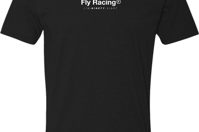 Fly Racing Youth Lost Tee Ice Blue Ys - Black / Medium - Gear