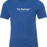 Fly Racing Youth Lost Tee Ice Blue Ys - Black / Large - Gear
