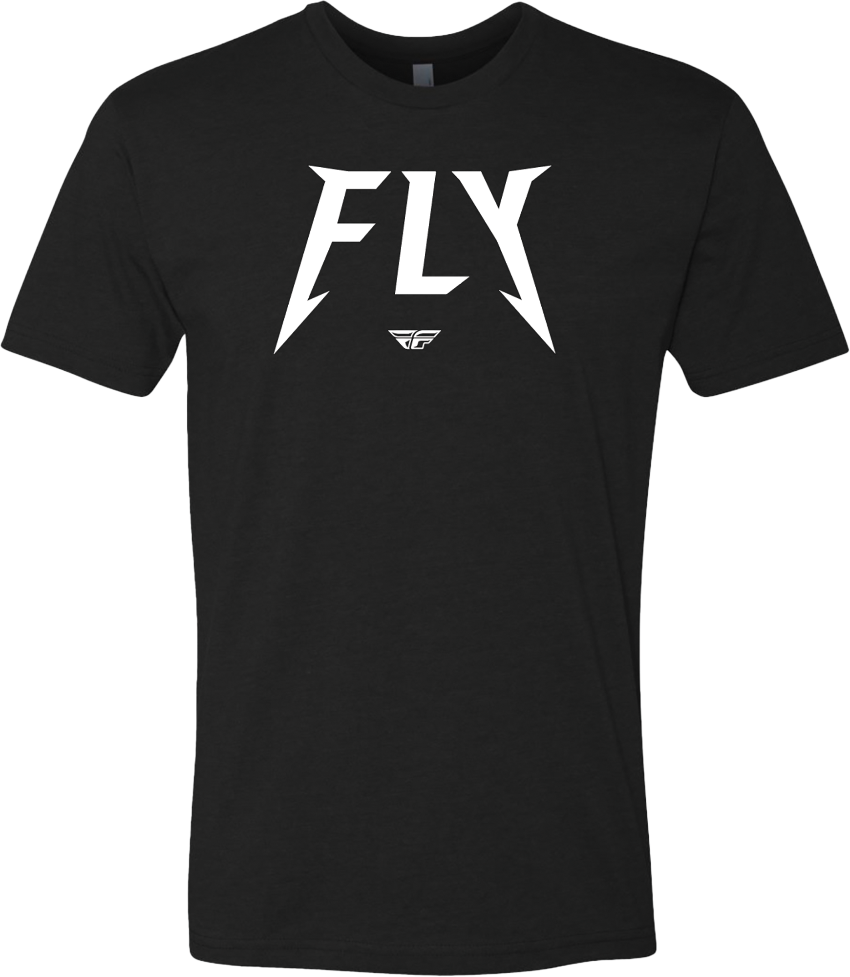 Fly Racing Youth Master Tee White Ys - Black / Large - Gear