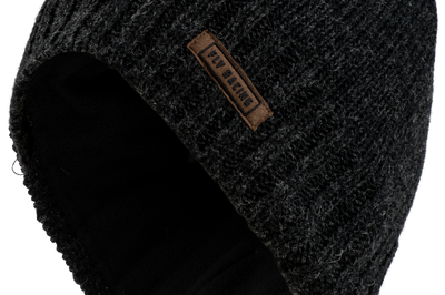 Fly Racing Youth Snow Beanie Heather Grey - Black - Bicycle Collection