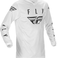 Fly Racing Youth Universal Jersey White/black Yx - Black/White / X-Large - Gear