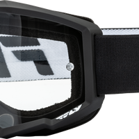 Fly Racing Youth Focus Se Kryptek Goggle Moss Grey/black W/ Clear Lens - Black/Hi-Vis Yellow - Bicycle Collection