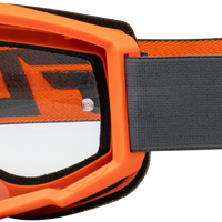 Fly Racing Youth Focus Se Kryptek Goggle Moss Grey/black W/ Clear Lens - Black/Hi-Vis Yellow - Bicycle Collection