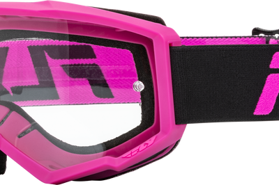 Fly Racing Youth Focus Se Kryptek Goggle Moss Grey/black W/ Clear Lens - Bicycle Collection