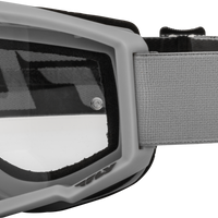 Fly Racing Youth Focus Se Kryptek Goggle Moss Grey/black W/ Clear Lens - Black/Hi-Vis Yellow - Bicycle Collection