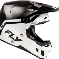 FLY RACING Youth Formula Cc Objective Helmet Black/White Yl