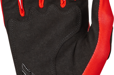 Fly Racing Youth Kinetic Center Gloves Red/black Ys