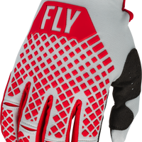 Fly Racing Youth Kinetic Gloves Red/grey Ys - Olive Green/Hi-Vis Yellow / Large - Apparel Collection
