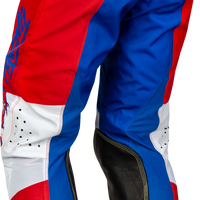 Fly Racing Youth Kinetic Mesh Khaos Pants Red/white/blue Sz 26 - Red/White/Blue / US 22 - Apparel Collection