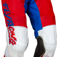 Fly Racing Youth Kinetic Mesh Khaos Pants Red/white/blue Sz 26 - Red/White/Blue / US 22 - Apparel Collection