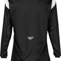 Fly Racing Youth Kinetic Stoke Jersey Red/black Yxl - Black/White / Large