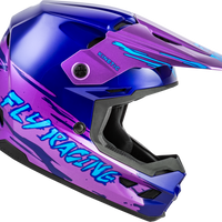 FLY RACING Youth Kinetic Surge Helmet Pink/Purple/Teal Ym