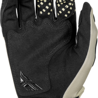 Fly Racing Youth Kinetic Sym Gloves Ultramarine/dark Blue Ys - Light Grey/Red/Black / Large