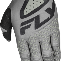 Fly Racing Youth Kinetic Sym Gloves Ultramarine/dark Blue Ys - Light Grey/Red/Black / Large
