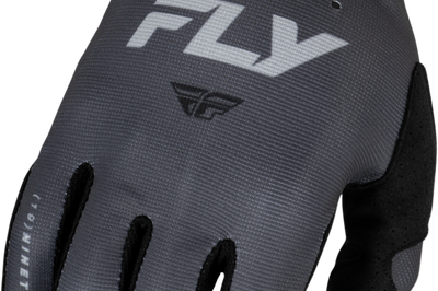 Fly Racing Youth Lite Gloves Blue/white Ys - Charcoal/Black / Medium - Watercraft Collection
