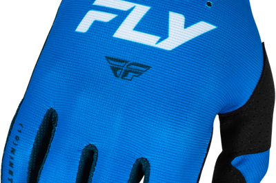 Fly Racing Youth Lite Gloves Blue/white Ys - Blue/White / X-Large - Watercraft Collection