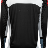 Fly Racing Youth Lite Jersey Red/white/navy Yxl - Black/White/Denim Grey / Medium - Apparel Collection