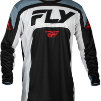 Fly Racing Youth Lite Jersey Red/white/navy Yxl - Black/White/Denim Grey / Medium - Apparel Collection