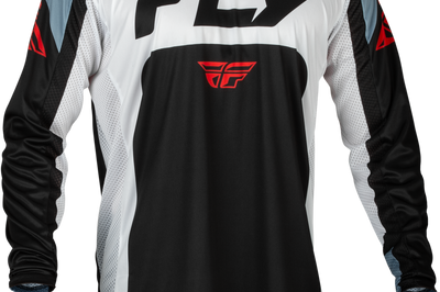 Fly Racing Youth Lite Jersey Red/white/navy Yxl - Black/White/Denim Grey / Small - Apparel Collection