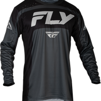 Fly Racing Youth Lite Jersey Red/white/navy Yxl - Black/White/Denim Grey / Medium - Apparel Collection