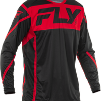 Fly Racing Youth Lite Jersey White/black/mustard Yxl - Black/Grey / X-Large