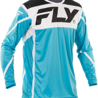 Fly Racing Youth Lite Jersey White/black/mustard Yxl - Black/Grey / X-Large