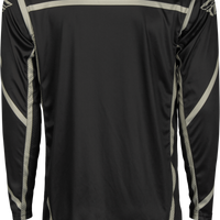 Fly Racing Youth Lite Jersey White/black/mustard Yxl - Black/Grey / X-Large