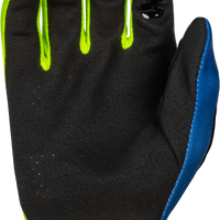 FLY RACING Youth Lite Lancer Gloves Navy/Hi Vis Ym